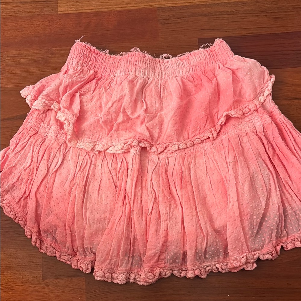 Pink Ruffled Skirt - Picture 3 of 3